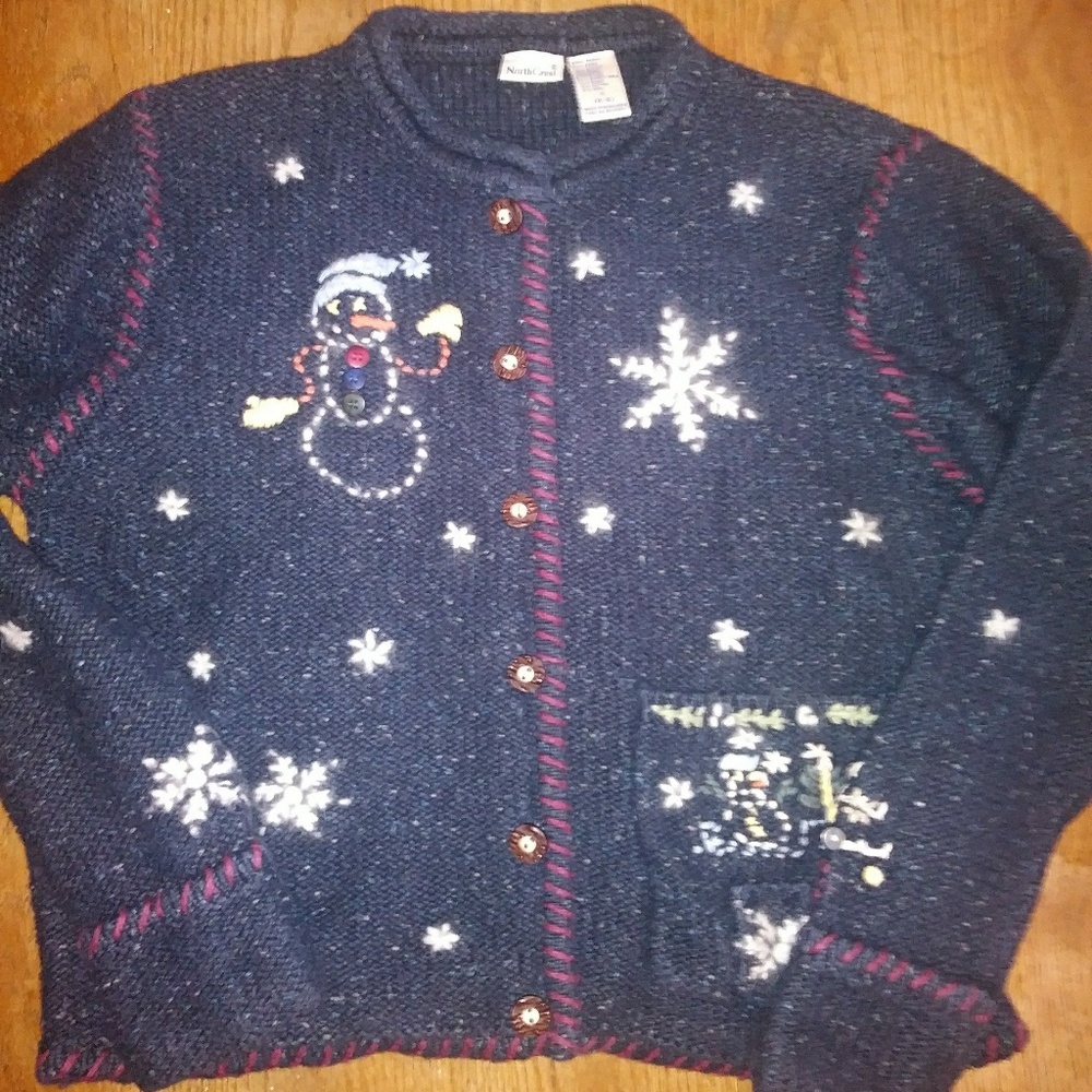 Northcrest Womens S Girls xl Christmas sweater